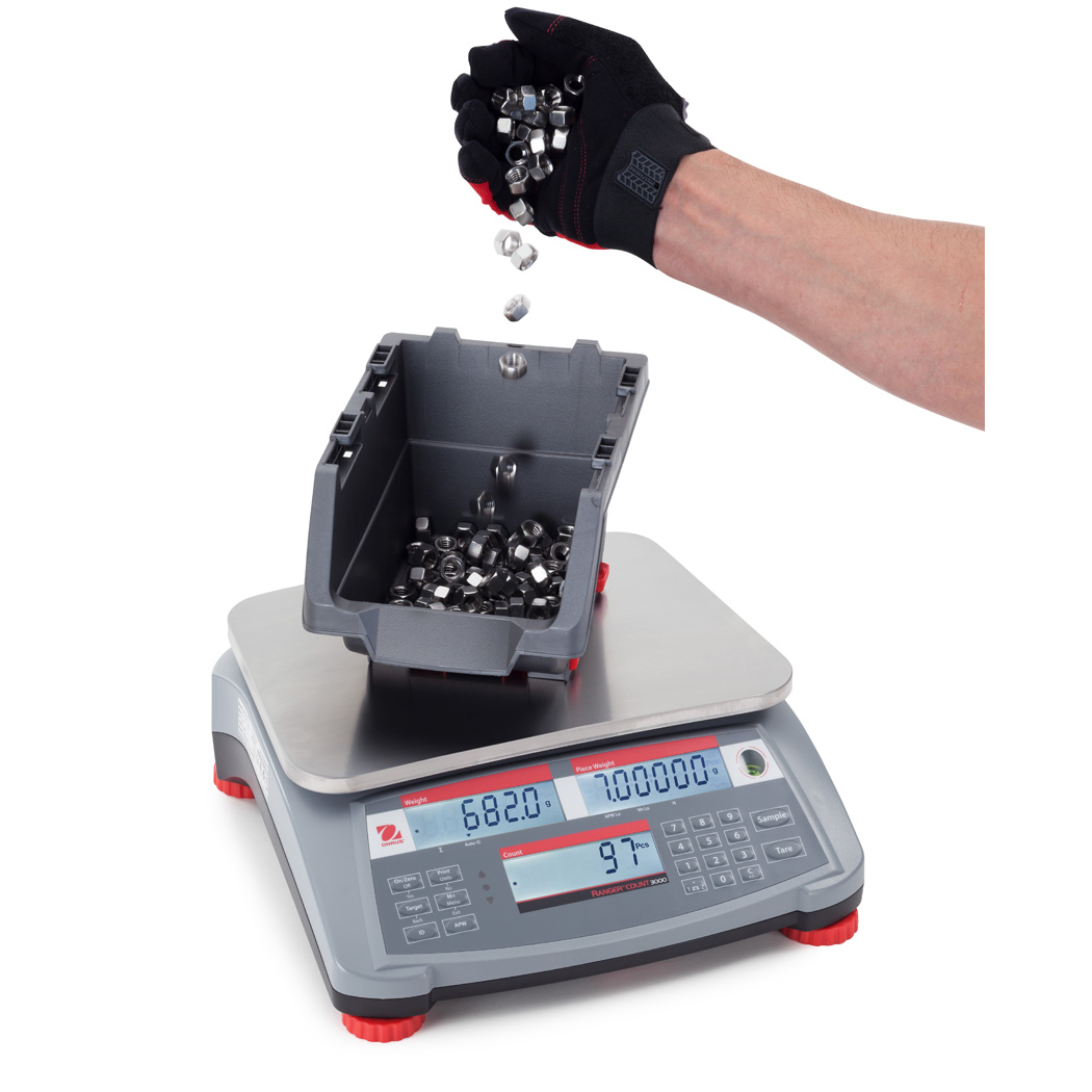 Ohaus Ranger 3000 Counting Scale High accuracy counting parts