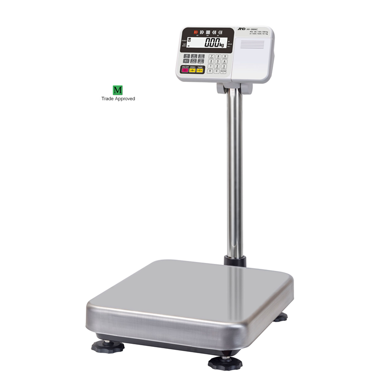A&D HV-200KC-EC IP65 Bench Scale Trade Approved
