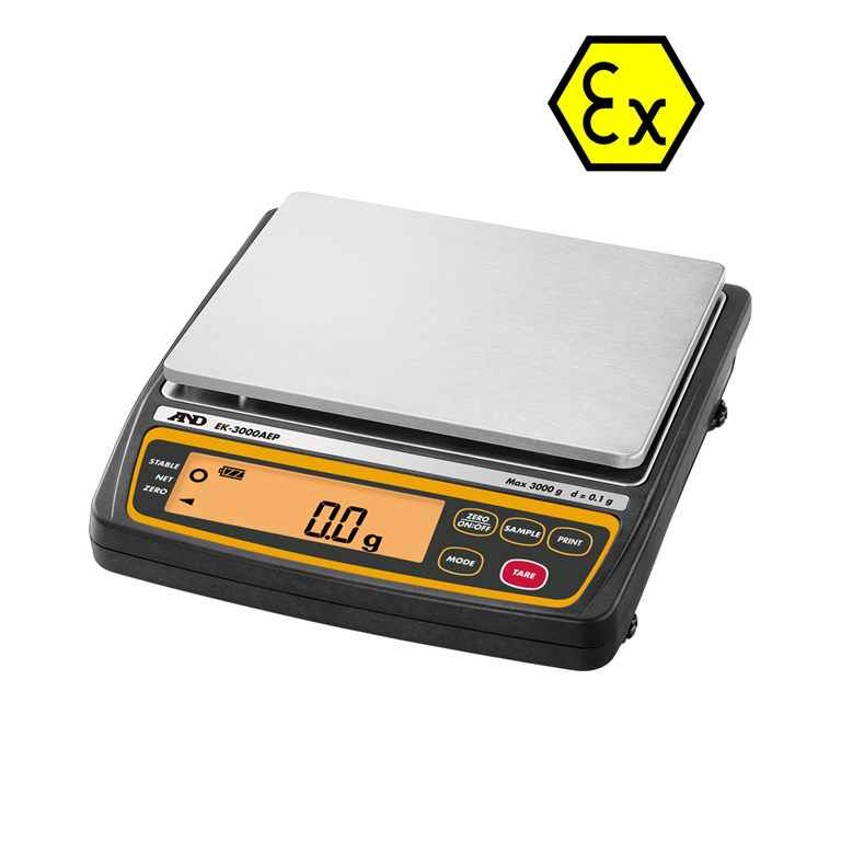 A&D EK-12K AEP Intrinsically Safe Balance