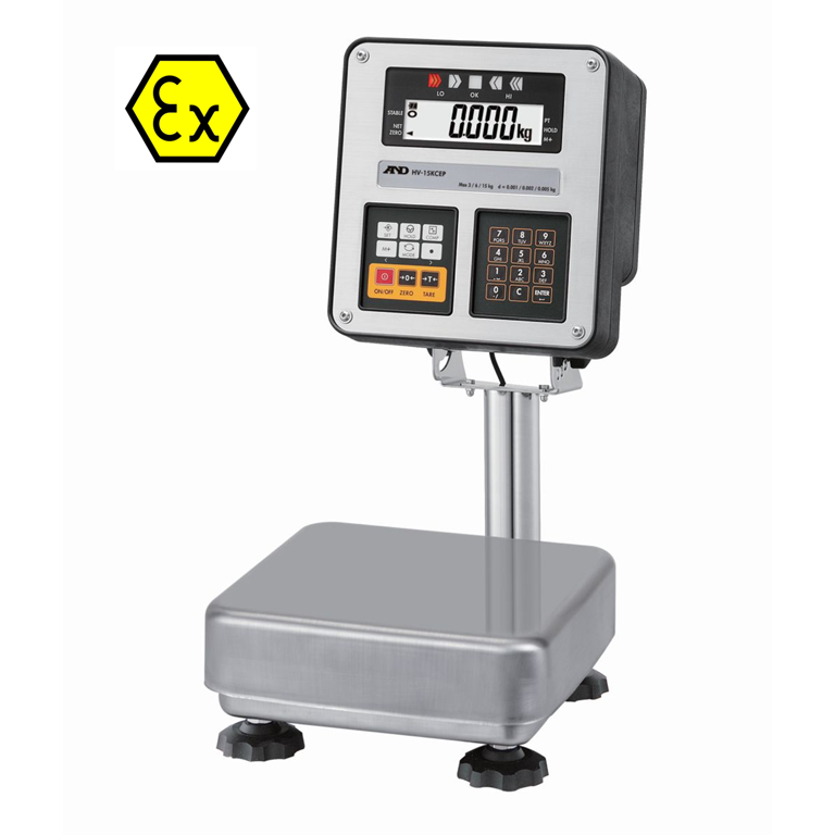 A&D HV-15CEP Intrinsically Safe scale