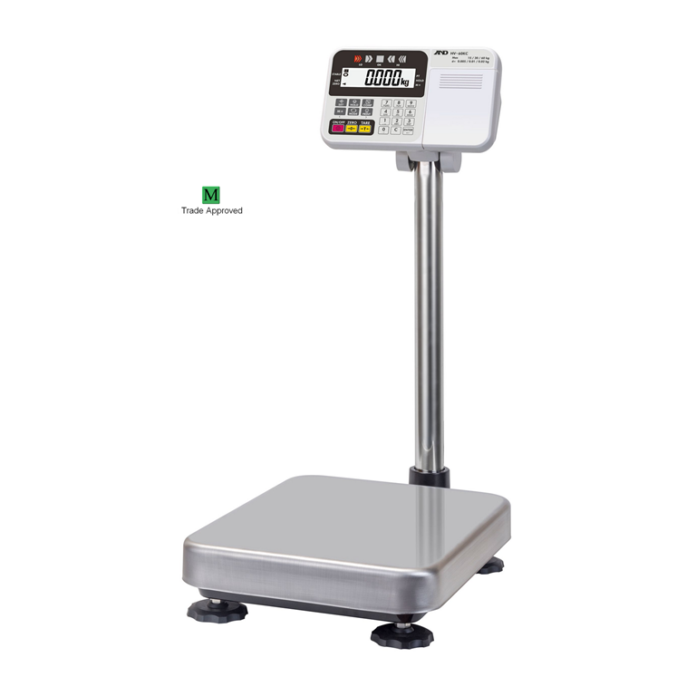 A&D HV-60KC-EC IP65 Bench Scale Trade Approved