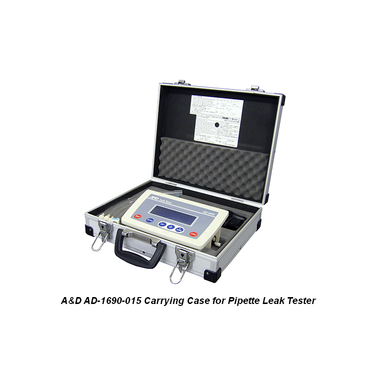 A&D AD-1690-015 Carrying Case for Pipette Leak Tester	