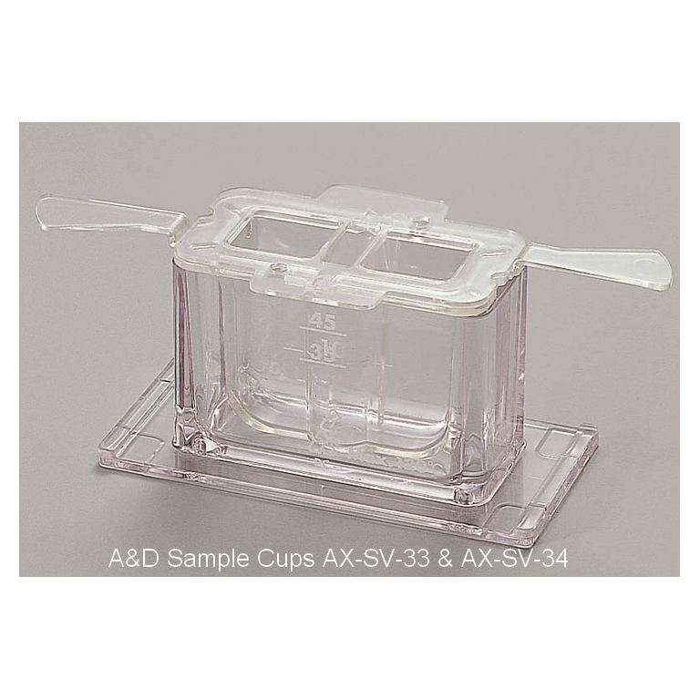 A&D SV Sample Cups AX-SV-33; AX-SV-34