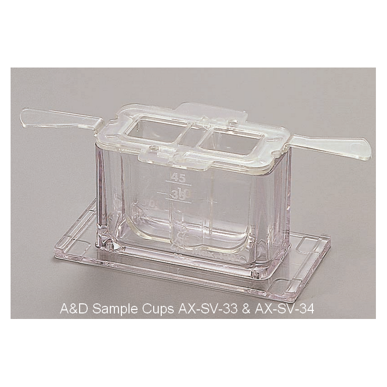 A&D SV Sample Cups AX-SV-33; AX-SV-34