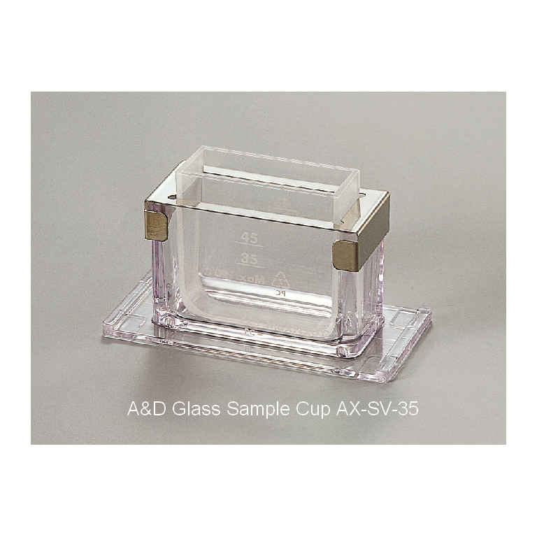 A&D SV Glass Sample Cup AX-SV-35