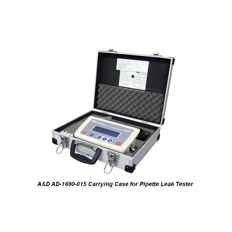 A&D AD-1690 Carrying Case for Pipette Leak Tester	