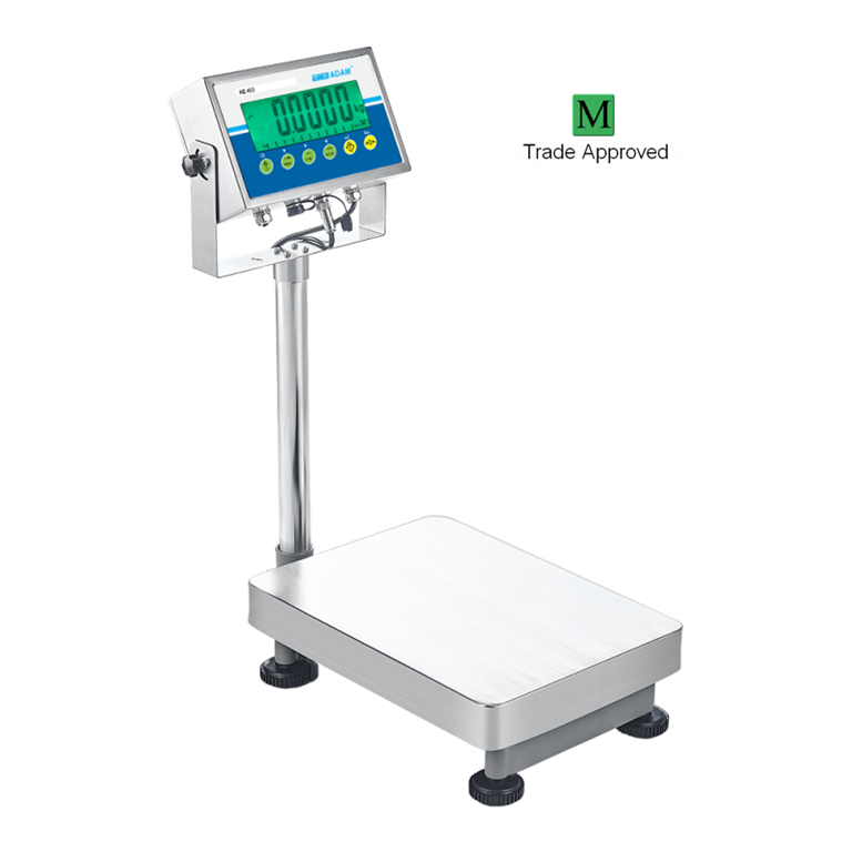 Adam AGB 15M Trade Approved Bench Scale