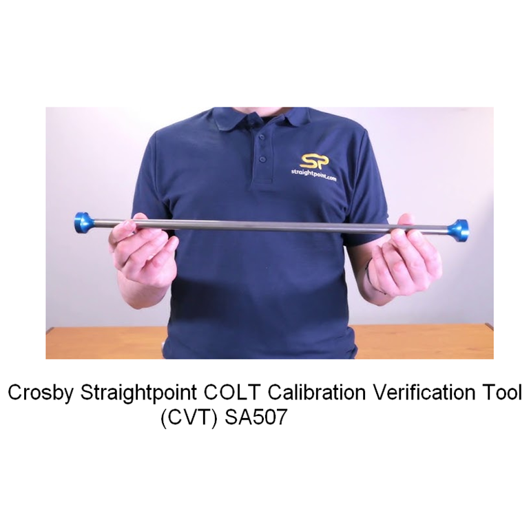 Crosby Straightpoint COLT Calibration verification tool (CVT)