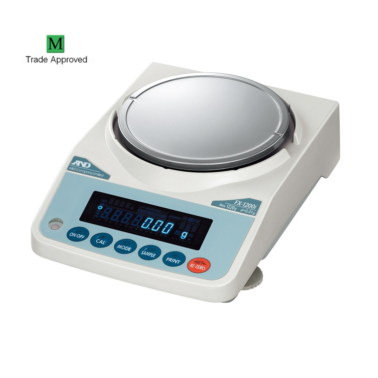 A&D FZ-2000i-EC Precision Balance - Trade Approved