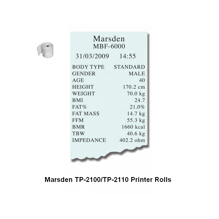 Marsden TP-2100 Printer Rolls