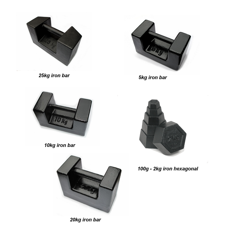 M1 Cast Iron Test Weights for the UK