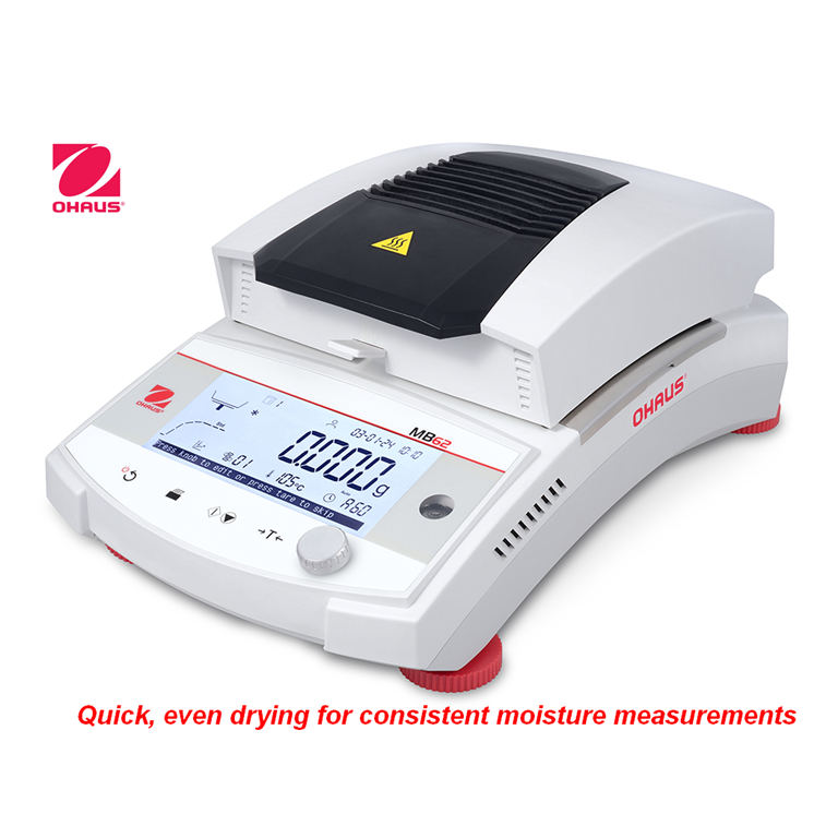 Ohaus MB62 Moisture Analyser