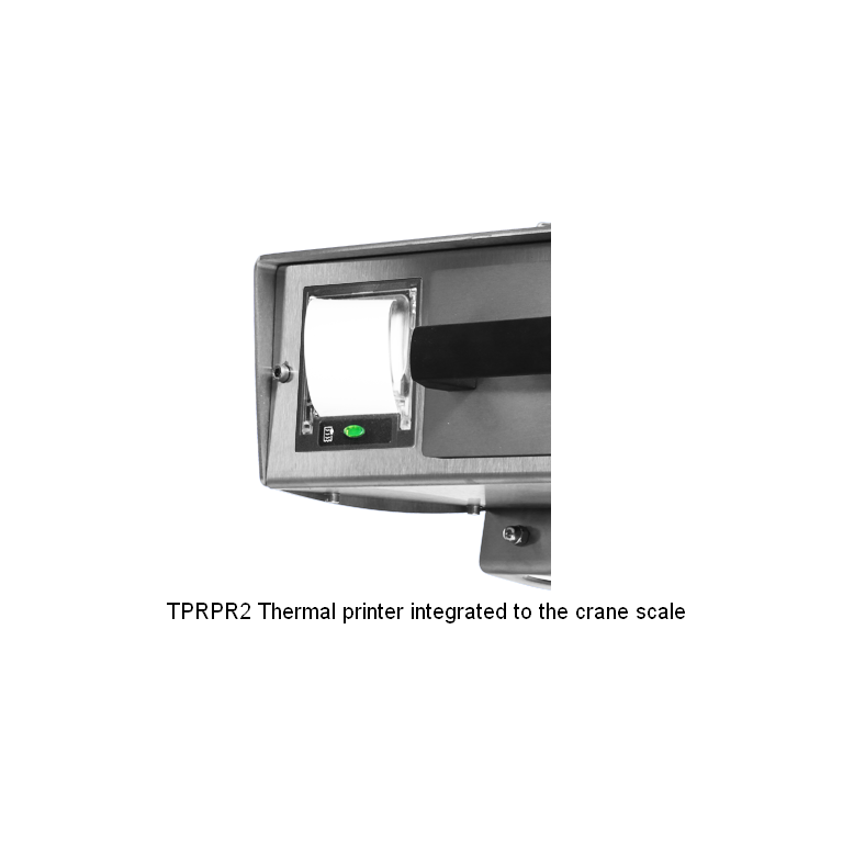 Dini Argeo TPRPR2 Thermal printer integrated to the crane scale