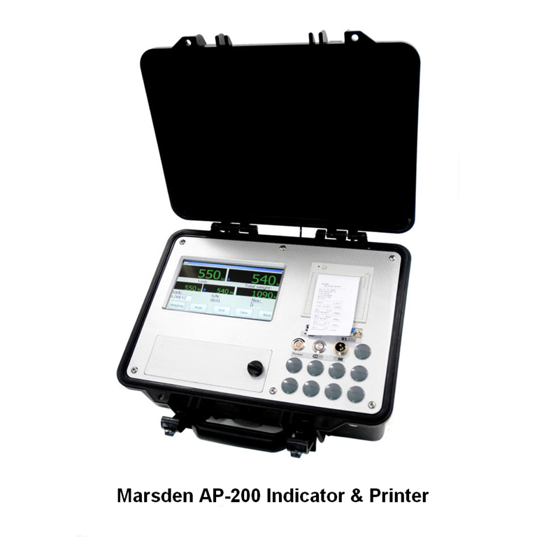 Marsden AP-200 Indicator, printer and case