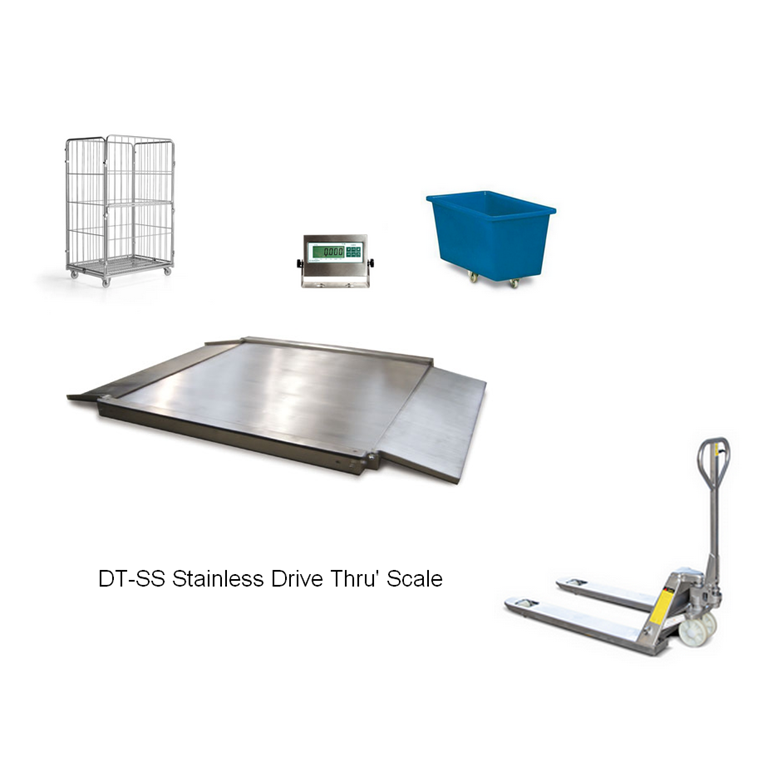 Marsden DT-SS Stainless-Steel Drive Through Scale