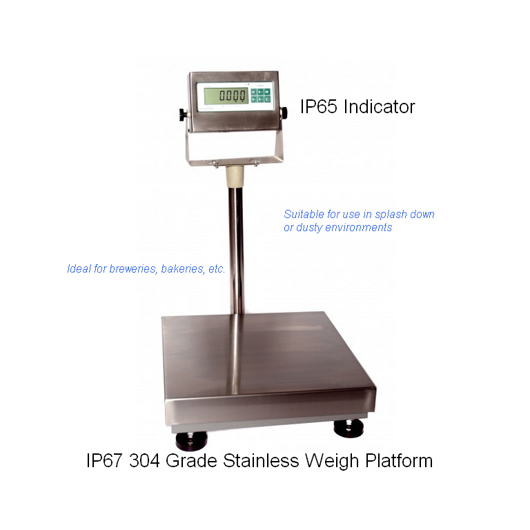 Marsden HSS-I-100SS Stainless Column Scale