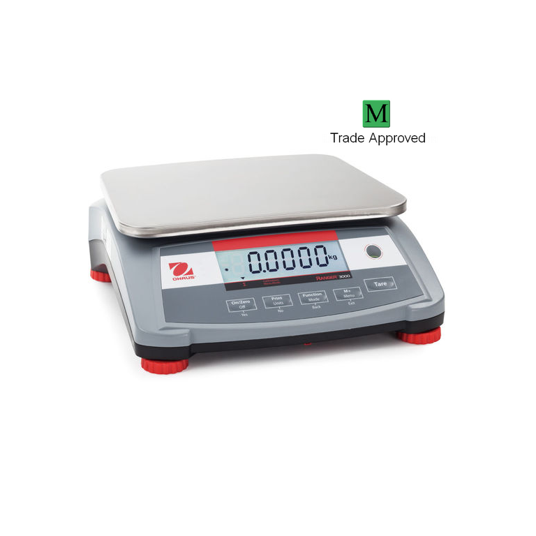 Ohaus Ranger 3000 R31P1502-M Bench Scale