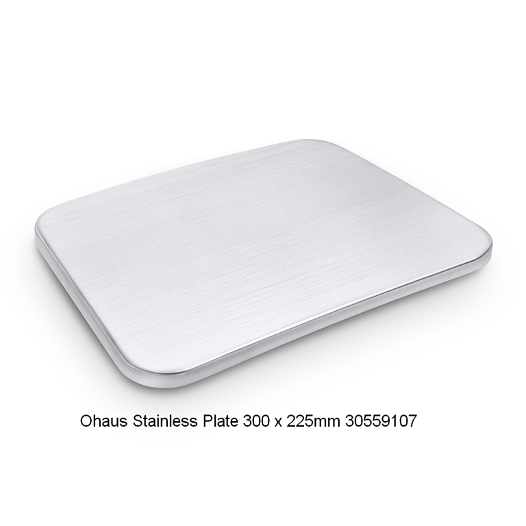 Ohaus Stainless Plate 300 x 225mm 30559107