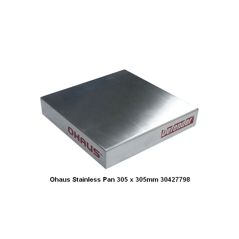 Ohaus Pan 305 x 305 mm 304 stainless steel 30427798